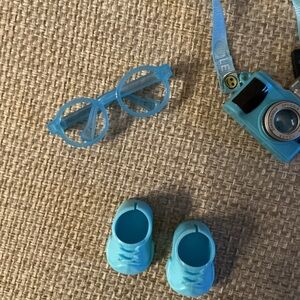 Three piece accessories set for Labubu Dolls